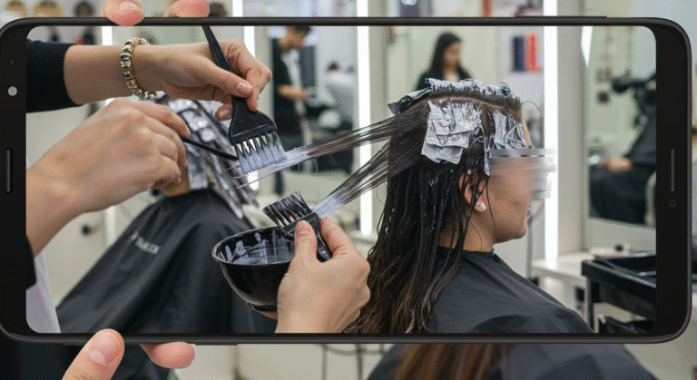 hair coloring services