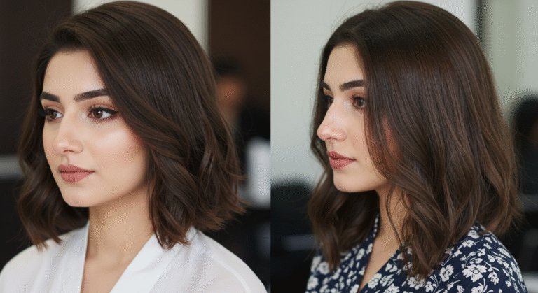 Pakistan Girls, Faces are covered: Highlights (Full Head / Half Head / Crown & Part) –, realistic looking image, captured by a mobile camera, Close up, focus on only work to demonstrate. Before After types. Only Girls.