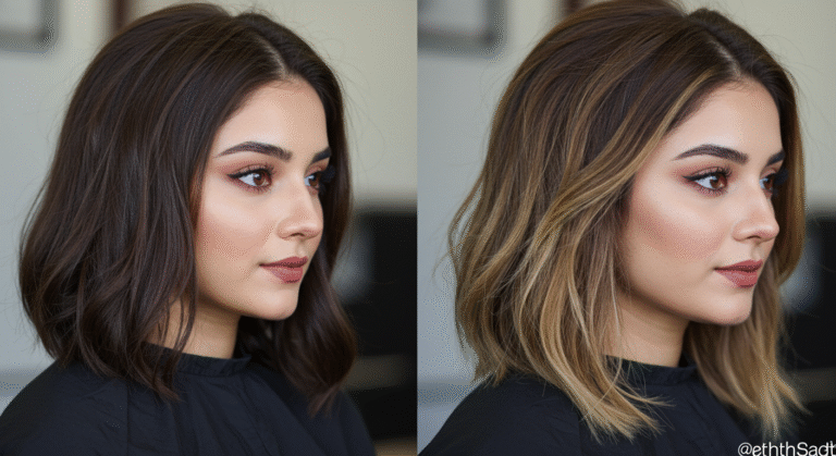 Pakistan Girls, Faces are covered: Highlights (Full Head / Half Head / Crown & Part) –, realistic looking image, captured by a mobile camera, Close up, focus on only work to demonstrate. Before After types. Only Girls.