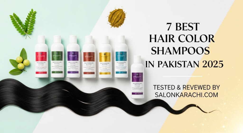 7 best hair color shampoo in Pakistan